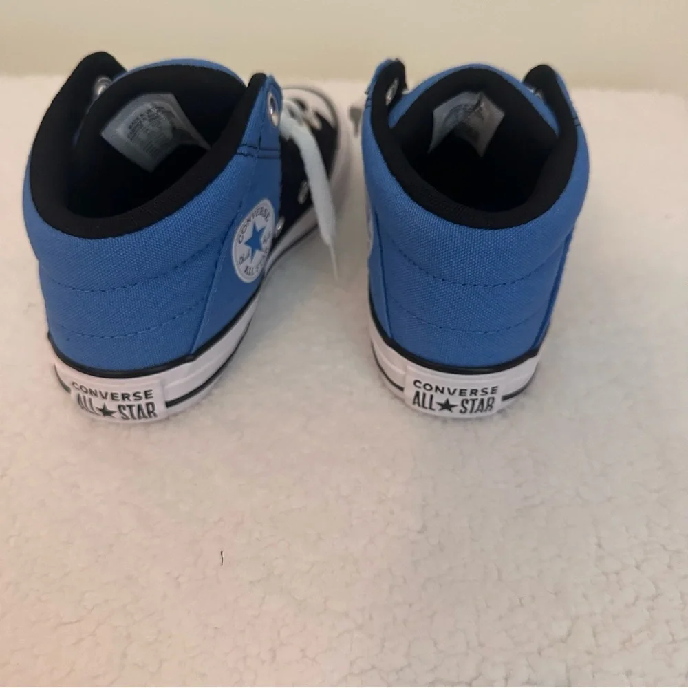 Converse Kids' Black and Blue Sneakers